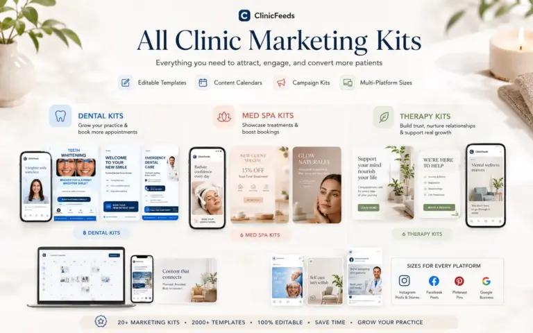 Dental marketing system file formats preview with PowerPoint, Excel, and PDF guide